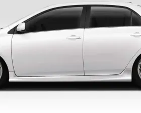 2009-2013 Toyota Corolla Duraflex CPR Side Skirts - 4 Piece