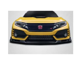 2017-2021 Honda Civic Type R Carbon Creations EVS Front Lip Spoiler Air Dam - 1 Piece