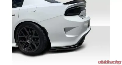 2015-2023 Dodge Charger Duraflex Rspec Rear Lip Add Ons - 2 Piece - 119852