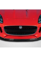 2014-2017 Jaguar F-Type Carbon Creations Max Front Lip Spoiler Air Dam - 1 Piece                                     - 116872 - Image 3