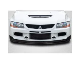 2006-2006 Mitsubishi Lancer Evolution 9 Carbon Creations Varte Front Lip Spoiler Air Dam - 1 Piece