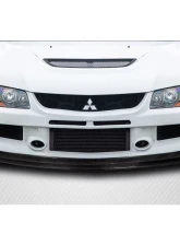2006-2006 Mitsubishi Lancer Evolution 9 Carbon Creations Varte Front Lip Spoiler Air Dam - 1 Piece                                     - 116890 - Image 5