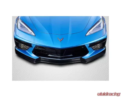 2020-2024 Chevrolet Corvette C8 Carbon Creations GMX Front Lip Spoiler Air Dam - 1 Piece - 116892