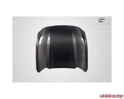 2015-2017 Ford Mustang Carbon Creations OEM Look Hood - 1 Piece - 116897