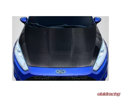 2014-2019 Ford Fiesta Carbon Creations OEM Look Hood - 1 Piece - 116899