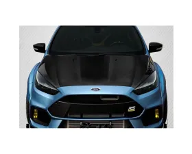 2015-2018 Ford Focus Carbon Creations OEM Look Hood - 1 Piece