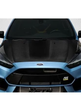 2015-2018 Ford Focus Carbon Creations OEM Look Hood - 1 Piece                                     - 116900 - Image 5