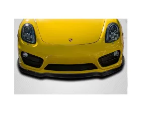2014-2016 Porsche 981 Cayman Carbon Creations Motox Front Lip Spoiler Air Dam - 1 Piece
