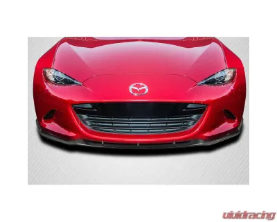 2016-2023 Mazda Miata Carbon Creations Dancer Front Lip Spoiler Air Dam - 1 Piece - 116924