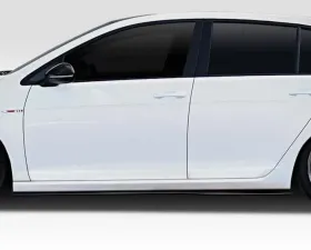 2015-2021 Volkswagen Golf GTI Duraflex RZ Side Skirt Splitters - 2 Piece