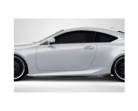 2015-2018 Lexus RC Series RC200T RC350 Carbon Creations SBZ Side Skirt Rocker Panel Splitters - 2 Pieces