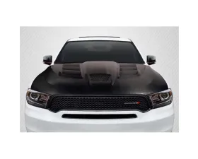 2011-2023 Dodge Durango Carbon Creations Viper Hood - 1 Piece