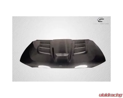 2011-2023 Dodge Durango Carbon Creations Viper Hood - 1 Piece - 117019