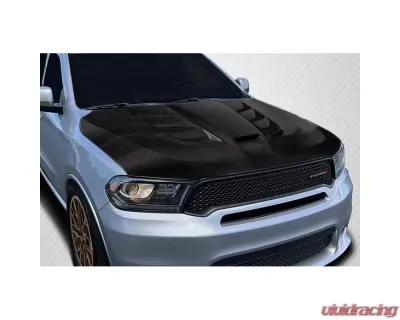 2011-2023 Dodge Durango Carbon Creations Viper Hood - 1 Piece - 117019