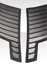 2015-2023 Ford Mustang GT350 Duraflex GT1 Side Hood Vents - 2 Piece                                     - 119874 - Image 2