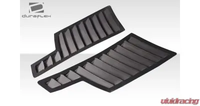 2015-2023 Ford Mustang GT350 Duraflex GT1 Side Hood Vents - 2 Piece - 119874