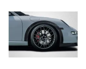 2005-2011 Porsche 997 Carrera Carbon Creations GT3 Look Front Fender Flares - 4 Pieces