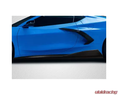 2020-2024 Chevrolet Corvette C8 Carbon Creations GMX Side Skirt Rocker Panels - 2 Pieces - 117050