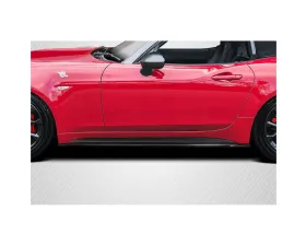 2017-2020 Fiat 124 Spider Carbon Creations Speed Side Skirt Rocker Panel Splitters - 2 Pieces