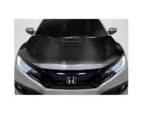 2016-2021 Honda Civic Carbon Creations Type R Look Hood - 1 Piece