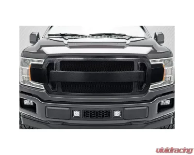 2018-2020 Ford F-150 Carbon Creations Rocky Grille - 1 Piece - 117195