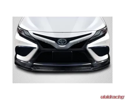 2018-2023 Toyota Camry Carbon Creations R Spec Front Lip Spoiler Air Dam - 1 Piece - 117204