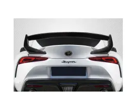 2020-2024 Toyota Supra A90 Carbon Creations Super Speed Rear Wing Spoiler - 3 Pieces