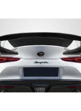 2020-2024 Toyota Supra A90 Carbon Creations Super Speed Rear Wing Spoiler - 3 Pieces                                     - 117230 - Image 4