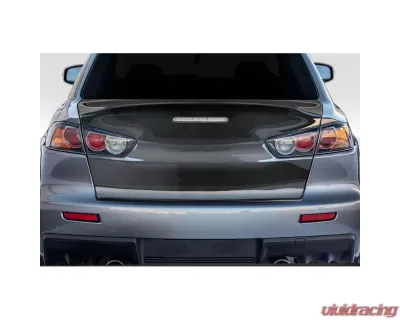 2008-2017 Mitsubishi Lancer / Lancer Evolution 10 Carbon Creations Demon Trunk - 1 Piece - 117232