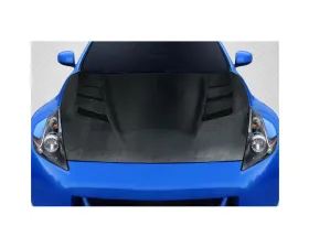 2009-2020 Nissan 370Z Z34 Carbon Creations R Concept Hood - 1 Piece