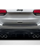 2011-2022 Jeep Grand Cherokee Carbon Creations Gamma Rear Diffuser - 1 Piece                                     - 117380 - Image 5