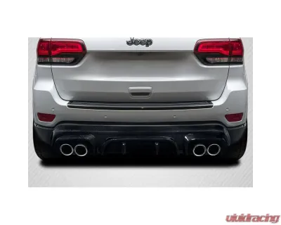 2011-2022 Jeep Grand Cherokee Carbon Creations Gamma Rear Diffuser - 1 Piece - 117380