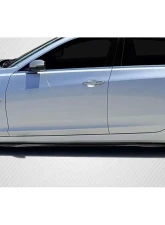 2016-2019 Cadillac CTS-V Carbon Creations Alpha Side Skirt Rocker Panel Splitters - 2 Pieces                                     - 117435 - Image 6