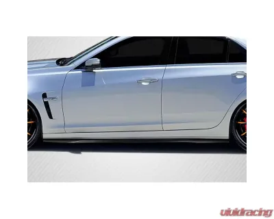 2016-2019 Cadillac CTS-V Carbon Creations Alpha Side Skirt Rocker Panel Splitters - 2 Pieces - 117435