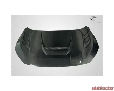 2016-2021 Honda Civic Carbon Creations Time Attack Hood - 1 Piece - 117490
