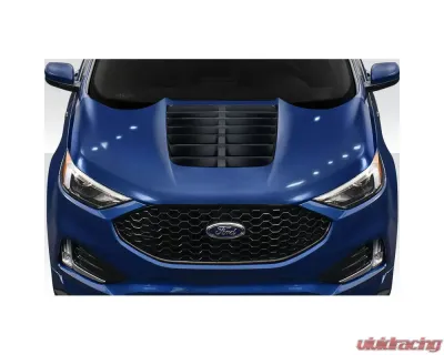 2019-2023 Ford Edge Duraflex GT500 V2 Look Hood - 1 Piece - 117500