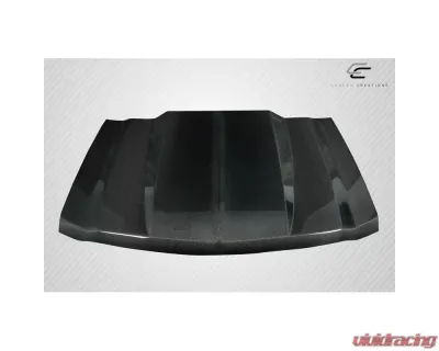 2014-2015 Chevrolet Silverado Carbon Creations 2" Cowl Hood - 1 Piece - 117531