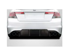 2008-2012 Honda Accord 4DR Carbon Creations Ergo Rear Diffuser - 3 Pieces