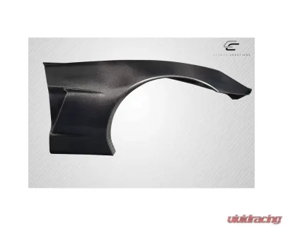 2005-2013 Chevrolet Corvette Carbon Creations Z06 Look Front Fenders - 2 Pieces - 117561