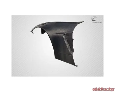 2005-2013 Chevrolet Corvette Carbon Creations Z06 Look Front Fenders - 2 Pieces - 117561