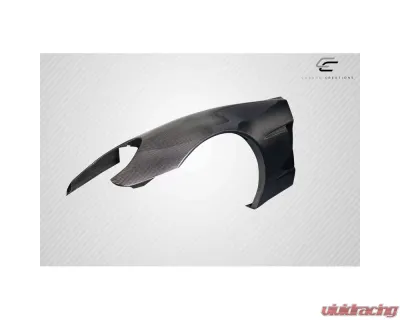 2005-2013 Chevrolet Corvette Carbon Creations Z06 Look Front Fenders - 2 Pieces - 117561