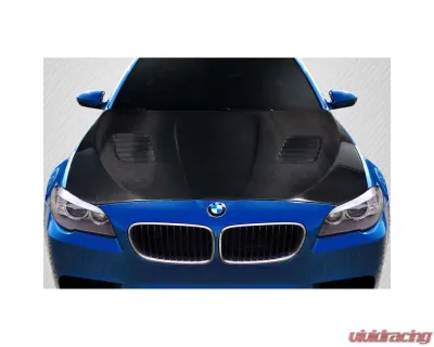 2011-2016 BMW 5 Series F10 4DR Carbon Creations Fusion Hood - 1 Piece - 117621