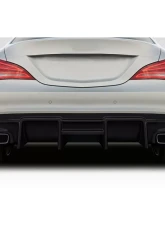 2014-2016 Mercedes CLA Class Duraflex Zex Rear Diffuser - 1 Piece                                     - 117759 - Image 4