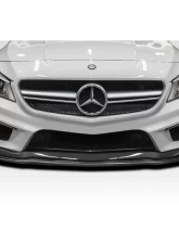 2014-2016 Mercedes CLA Class Duraflex Reactor Front Lip Spoiler Air Dam  - 1 Piece                                     - 117773 - Image 4