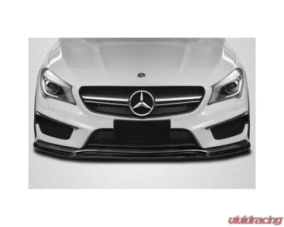 2014-2016 Mercedes CLA Class Carbon Creations Reactor Front Lip Spoiler Air Dam - 1 Piece - 117774