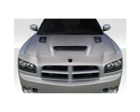 2006-2010 Dodge Charger Duraflex Hellcat Redeye Look Hood - 1 Piece