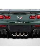 2014-2019 Chevrolet Corvette C7 Carbon Creations GTR Rear Diffuser - 2 Pieces                                     - 117805 - Image 7