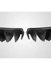 2014-2019 Chevrolet Corvette C7 Carbon Creations GTR Rear Diffuser - 2 Pieces                                     - 117805 - Image 3