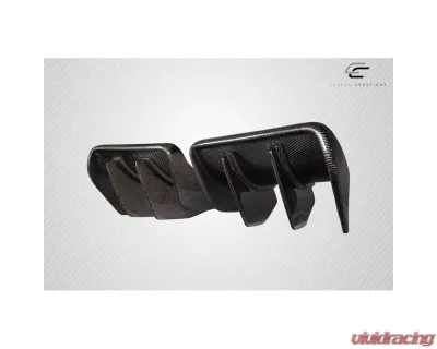 2014-2019 Chevrolet Corvette C7 Carbon Creations GTR Rear Diffuser - 2 Pieces - 117805