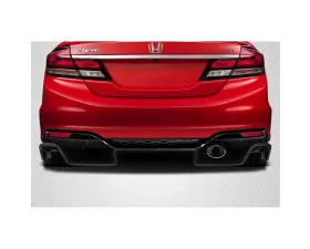 2006-2015 Honda Civic Carbon Creations Velocity Rear Diffuser - 2 Pieces